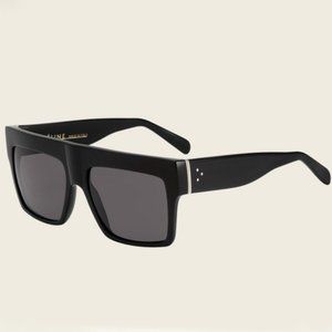 CELINE CL 41756 / S ZZ TOP Polarized  Black Sunglasses
